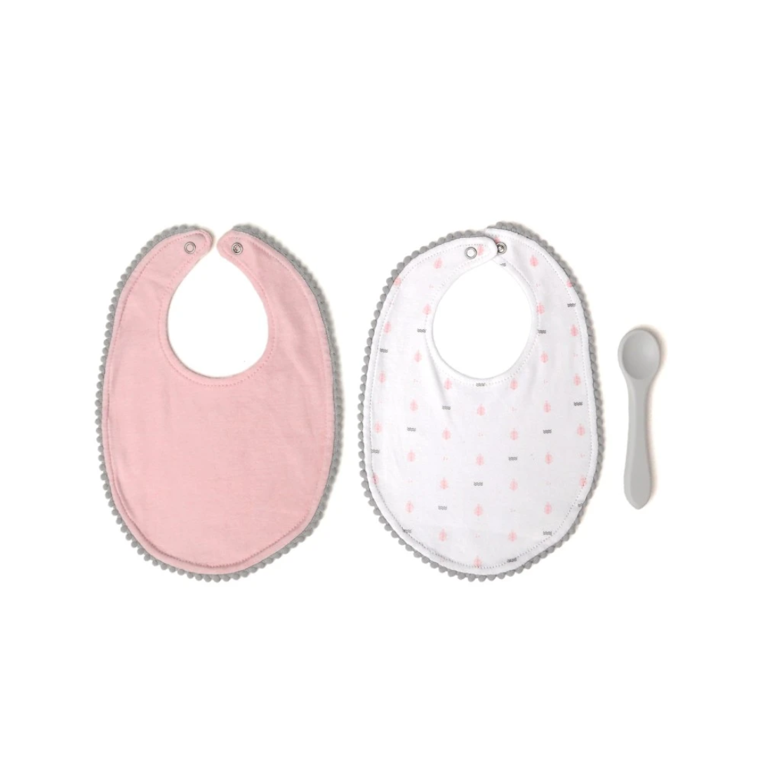 Bavaglino con Cucchiaino in silicone