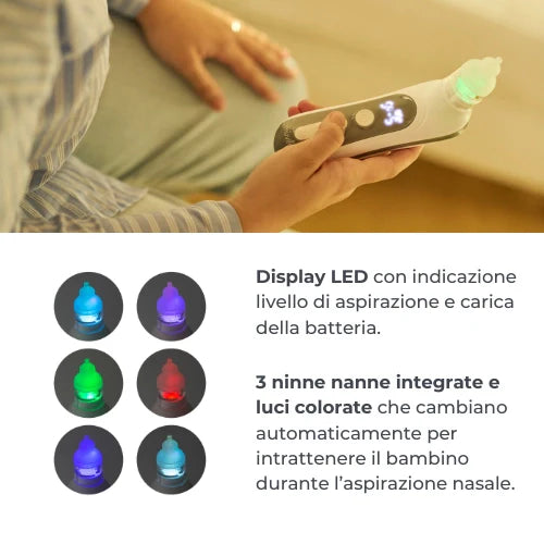 Aspiratore nasale elettrico Nuvita