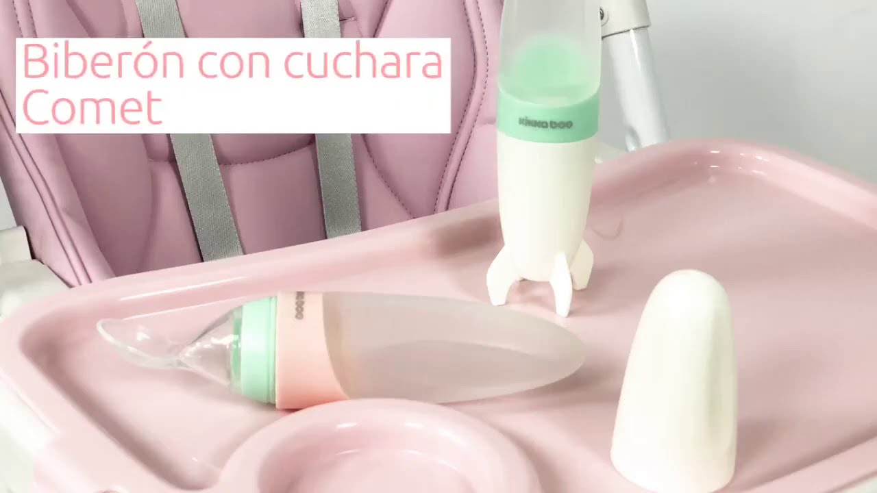 Biberon con cucchiaio