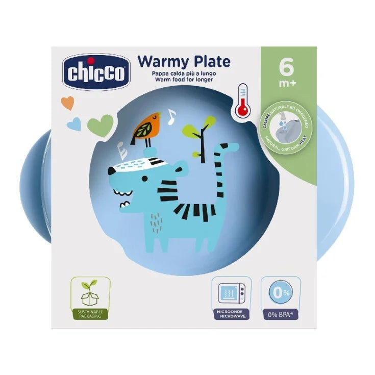 Piattino pappa calda Chicco