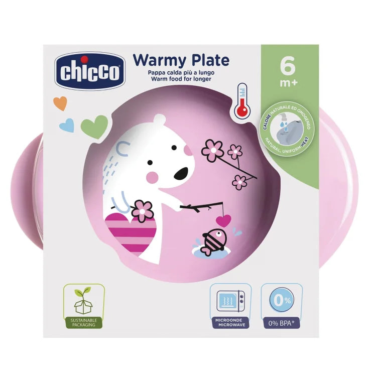 Piattino pappa calda Chicco